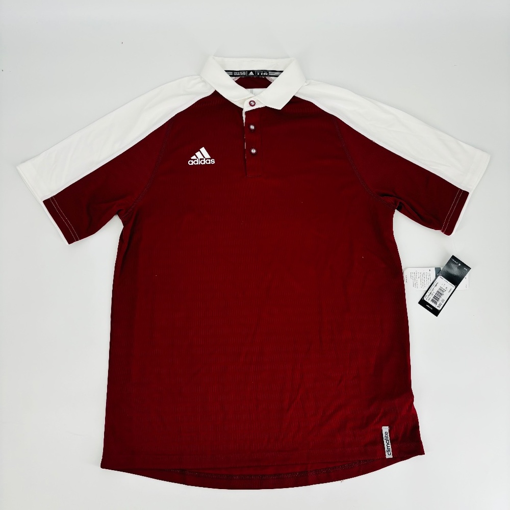 Adidas Men's Coaches Polo - Size: M Brand New